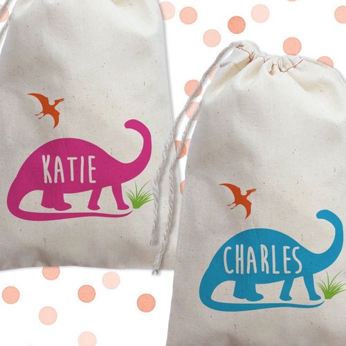 Dinosaur Birthday Party Favors for Kids, Personalized Dinosaur Party Favors, Custom Dinosaur Birthday Favors, Dinosaur Party Gift Bags, Boy