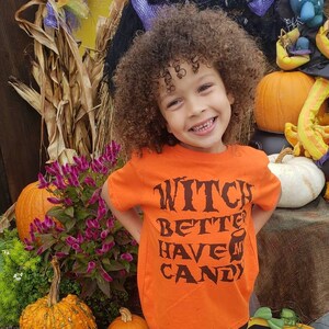 Halloween Shirts for Kids - Witch Better Have My Candy - Funny Halloween Outfit for Toddlers - Halloween Baby Bodysuit - Halloween Tees