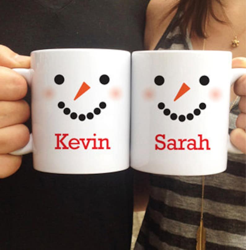 Family Mug Set Christmas Gift Personalized Holiday Gift for Etsy
