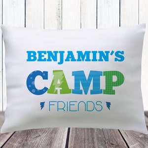 Personalized Camp Pillowcase: Kids Autograph Pillow, Bunk Bedding