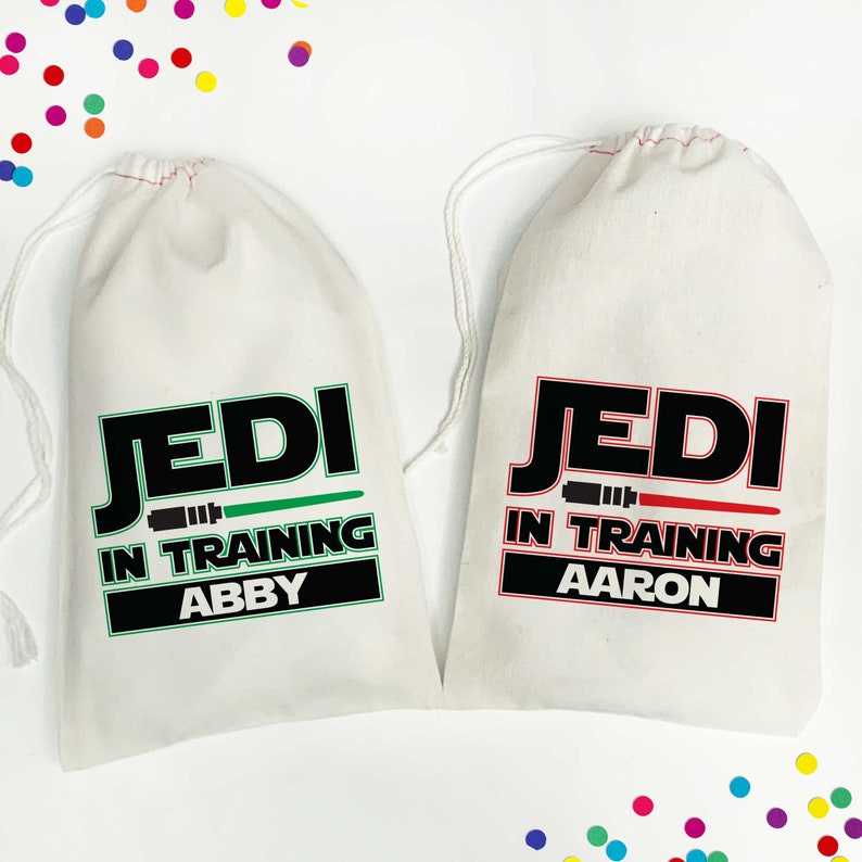 Star Wars Birthday, Star Wars Birthday Party Favors, Jedi Party Favor Bag, Birthday Party Favors for Boy or Girl, Kids Gift Bags, Goodie Bag image 2