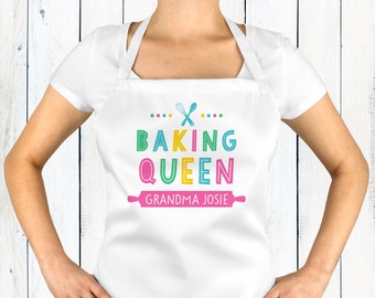 Teenage Girl Gift - Baking Apron Personalized - Young Girls Baking Apron - Best Baker Kids Apron - Custom Aprons Cooking Gift Age 12+ Tween