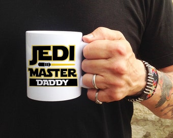 Personalized Jedi Master Mug: Star Wars Gift for Sci-Fi Fan
