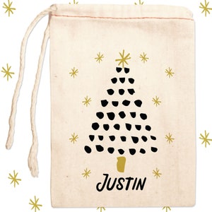 Christmas Gift Bag, Reindeer Gift Bag, Rudolph, Christmas Reindeer, Christmas Gift Wrap image 5