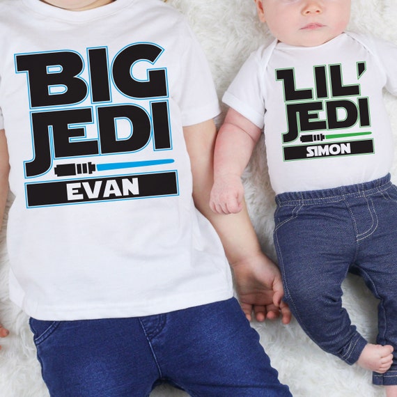 Kleuterschool gips versneller Star Wars Shirt for Kids Star Wars Big Brother Little Brother - Etsy