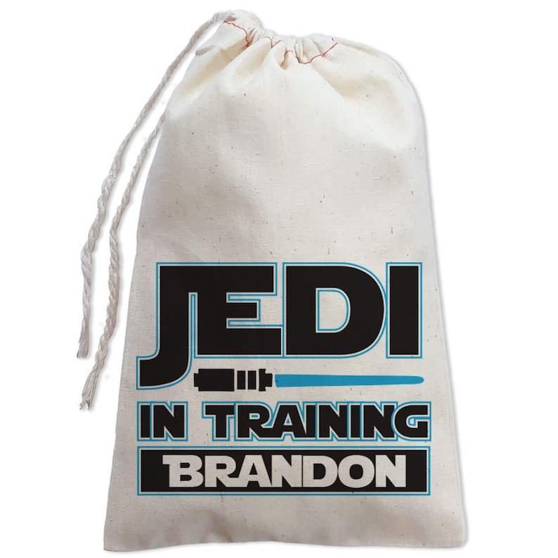 Star Wars Birthday, Star Wars Birthday Party Favors, Jedi Party Favor Bag, Birthday Party Favors for Boy or Girl, Kids Gift Bags, Goodie Bag image 4