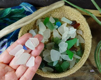 Sea glass art | Etsy