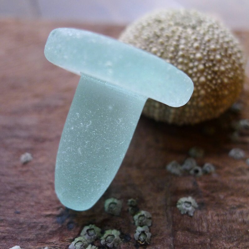 Gartons HP Sauce Glass Bottle Stopper / Sea Glass / Aqua Etsy