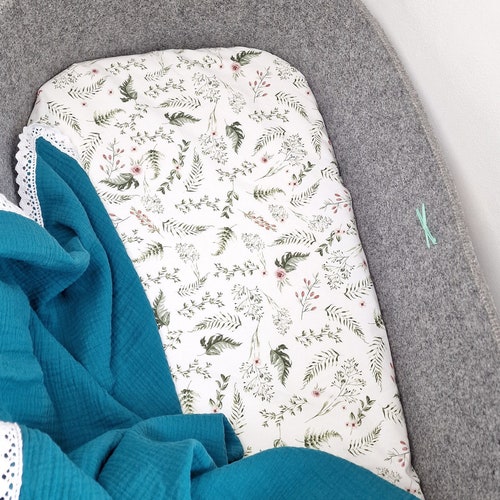 Soft Wild Garden Flower Floral Fitted Cot Sheet nursery/ Etsy