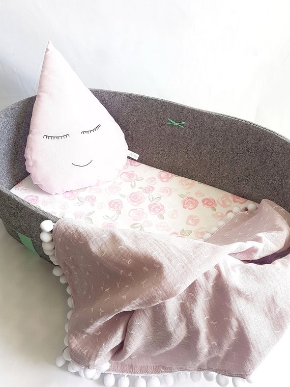 pink cot bed sheets