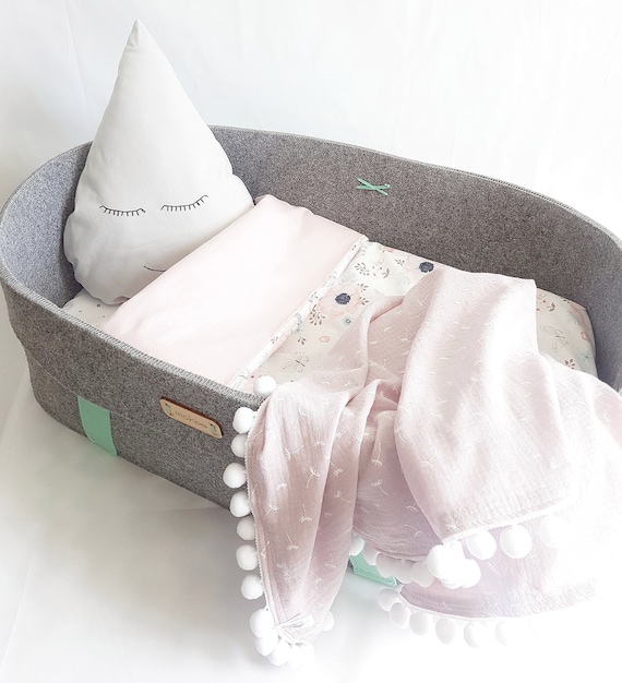 Flowers And Birds Crib Baby Bedding Set Duvet And Pillow Set Etsy