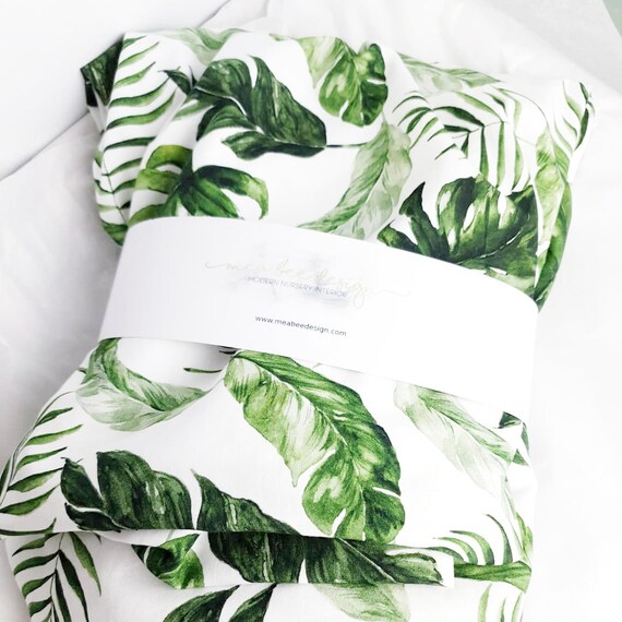 leaf cot bedding