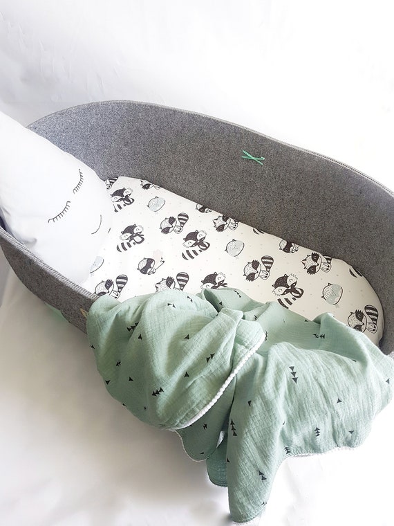 moses basket linen