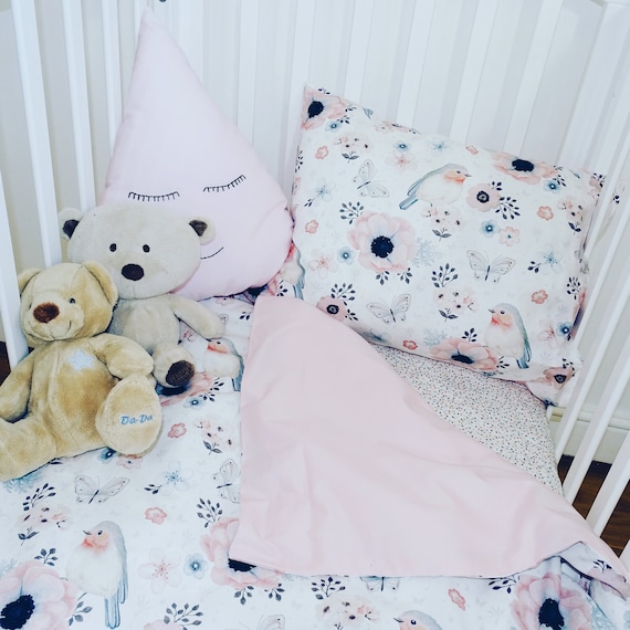 flower cot bedding