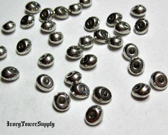 metal teardrop beads