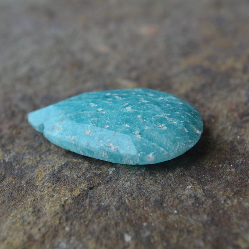 Russian Amazonite Pendant Bead Destash