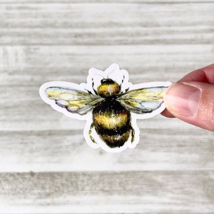 Bee Sticker Bee Mug Pollinator Sticker Bumble Bee Sticker Bee Art Gift Bumble Bee Vinyl Sticker Bee Lover Gift Bumblebee Gift for Christmas