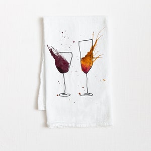 Wine Gifts for Women Kitchen Wine Gift Ideas Wine for Friend Wine Towel Wine Gift for Mom Wine Enthusiast Gift
