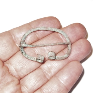Viking Penannular Omega Fibula Large Bronze Norse Brooch 900 AD, Totally Original!!!!!