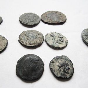 古代ローマの貨幣：コンスタンティヌス1世とクラウディウス2世