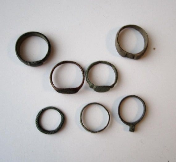 Authentic Viking Bronze Decorative Rings c. 800-1… - image 2