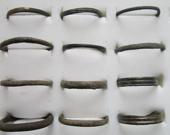 Roman and Celtic Ancient Bronze Band in a variety of sizes from ancient Noricum (Central Europe) (100BC - 400AD)