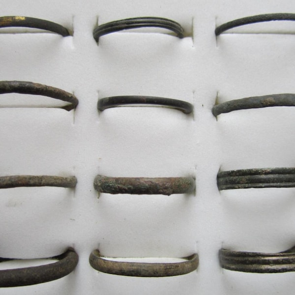 Roman and Celtic Ancient Bronze Band in a variety of sizes from ancient Noricum (Central Europe) (100BC - 400AD)