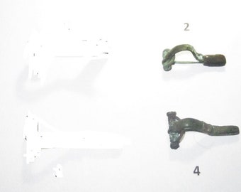 Choice of Celtic or Roman Bronze Fibula (Brooch) c. 1st-4th.C. AD from Noricum (Central Europe) - All Functional - #1 and 3 are Sold