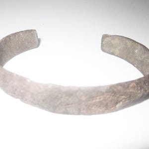 Late to Post Viking Bracelet Embossed Alloy Bracelet found in Medieval Central Asia - Wearable History!!
