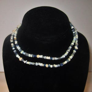 Ancient Bead Necklace up to 2000 Years Old - 24 Inch Temporarily Strung All Ancient Roman Period Beads