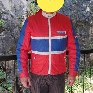 Vintage Honda Motorcycle Jacket 1980s