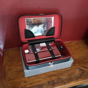 Grooming Toiletries Vanity Set Kit 1960s Original Box Complete Set French Vintage Retro