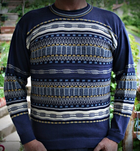 Maglione pullover retrò da uomo e da donna, abbigliamento da sci