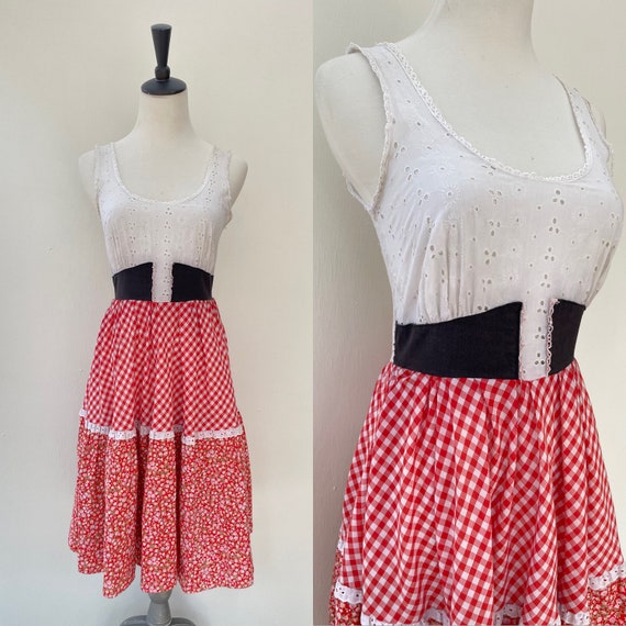 Adorable, Handmade Cotton Sundress - image 1