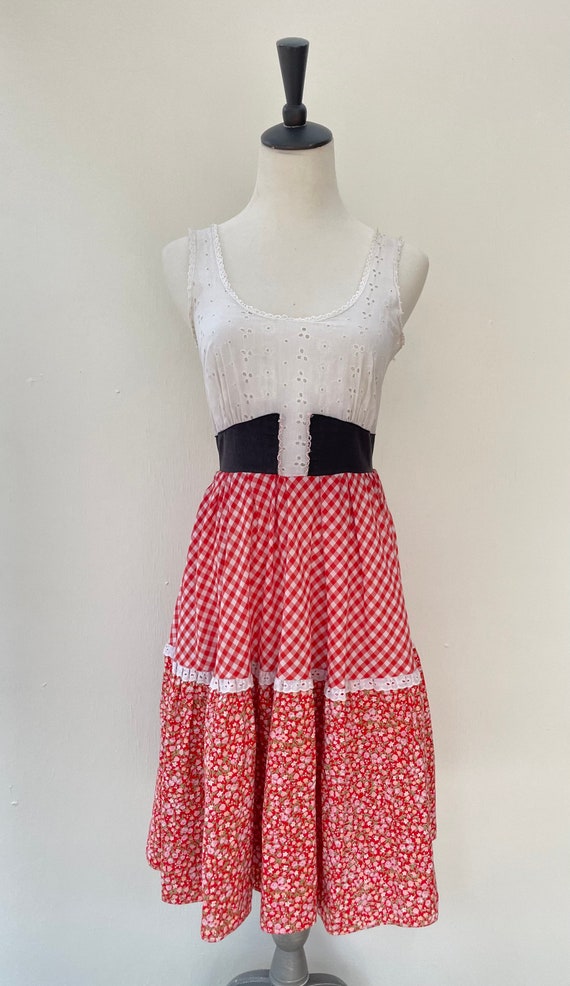 Adorable, Handmade Cotton Sundress - image 2