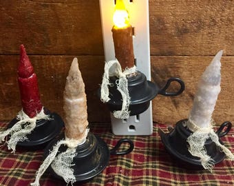 3 1/2" candlestick night light