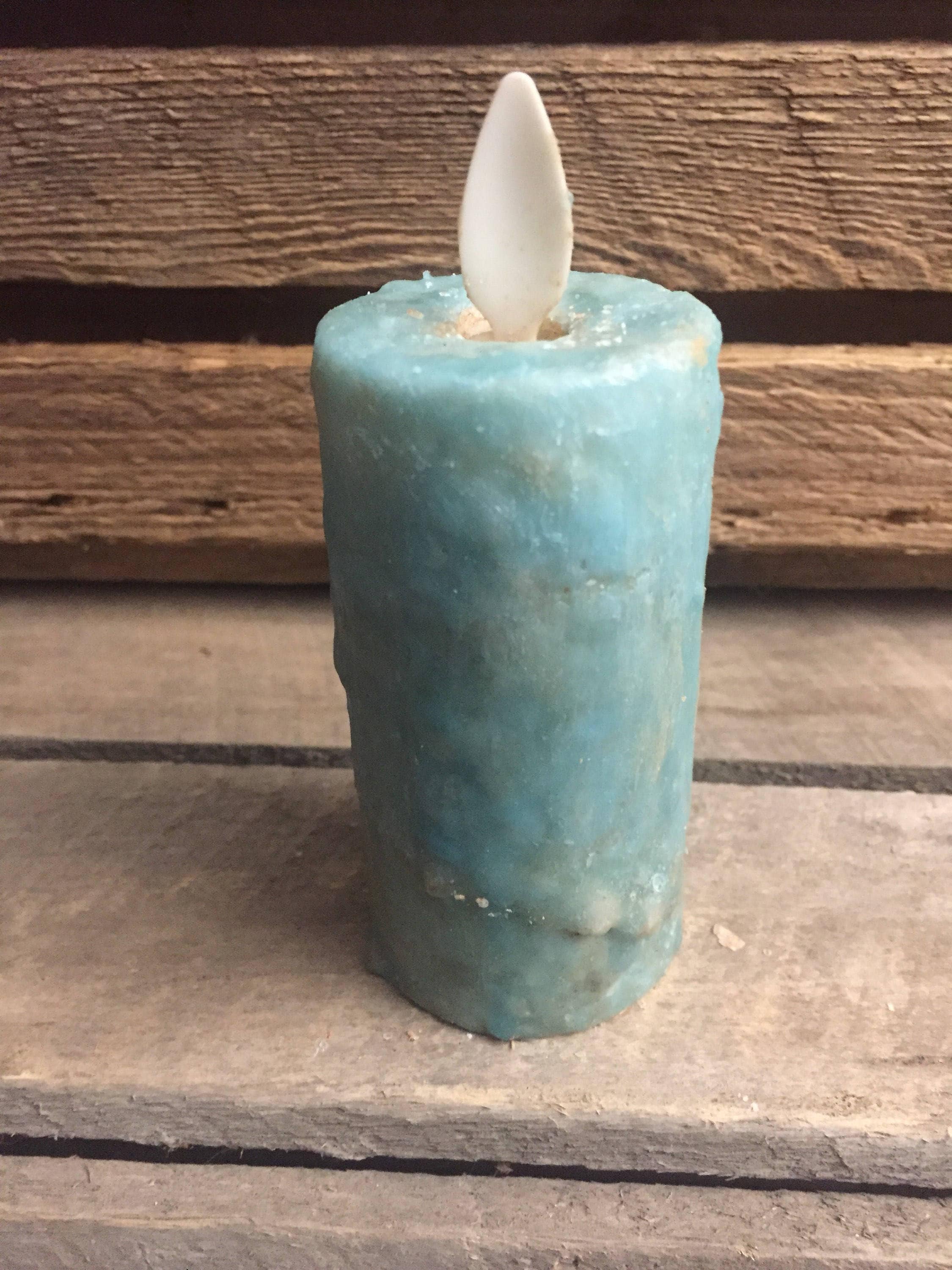 Raggedy Junction 1.5x3 Primitive moving flat top flame flameless TIMER