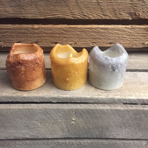 2x2 1/2 Battery Operated TIMER Votive Candle Etsy