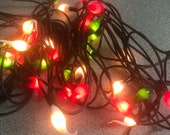 hand dipped primitive silicone teeny rice lights electric holiday Mix