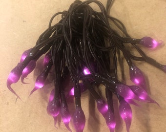 hand dipped teeny silicone rice light electric “rose”