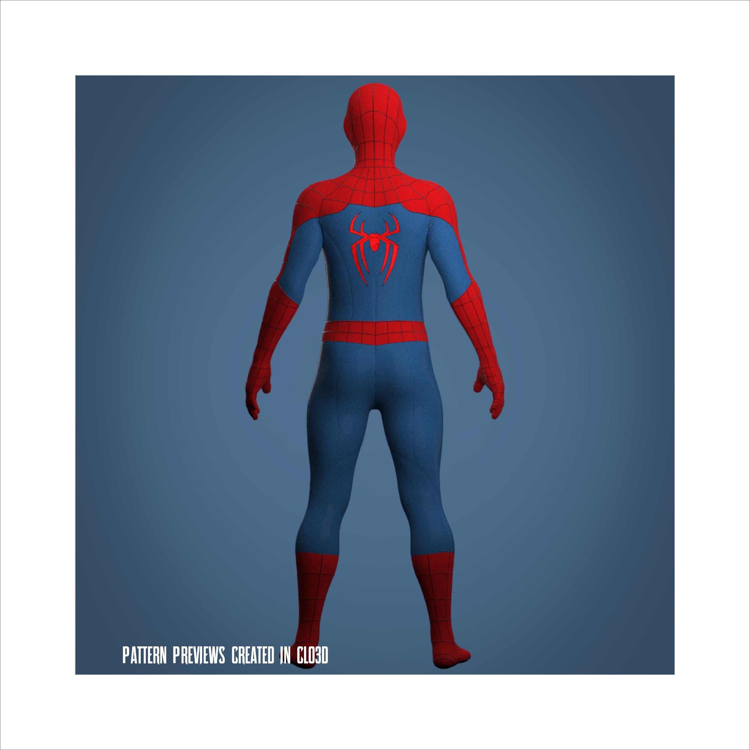 スパイダーマン ブランドニューデイ レプリカ 縫製とカラー生地昇華