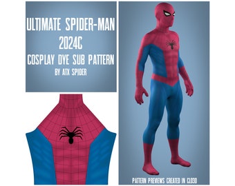 アルティメット スパイダーマン 2024 パターン (コミック スタイル