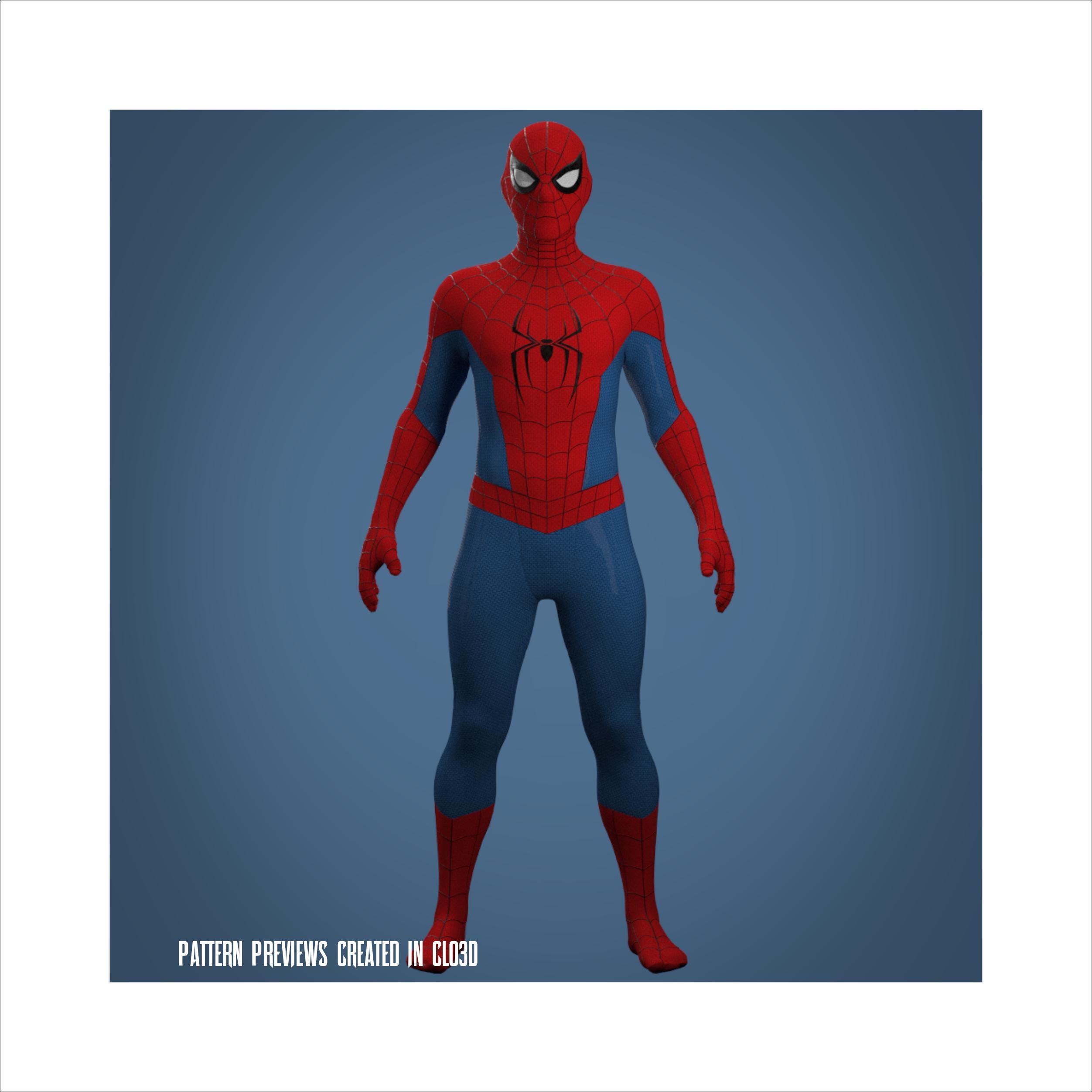 スパイダーマン ブランドニューデイ レプリカ 縫製とカラー生地昇華