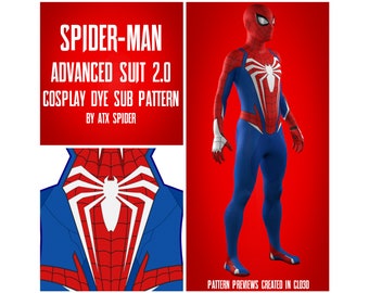 【COLOR iN ID】Marvel Dyeing Big Bag Spider-man Dye Sub Pattern Advanced Suit 2.0 Suit Style I
