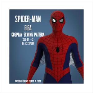 Spider-Man Sy-/Dye Sub Mönster Alex Ross Klassisk Kostym Herr/Maskulin Cosplay Bodysuit