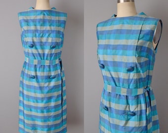 1960s Dress / 1960s Cocktail Dress / 1960s Party Dress / Size Medium