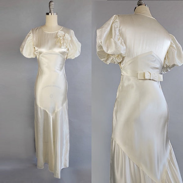 1930s Wedding Dress - Etsy