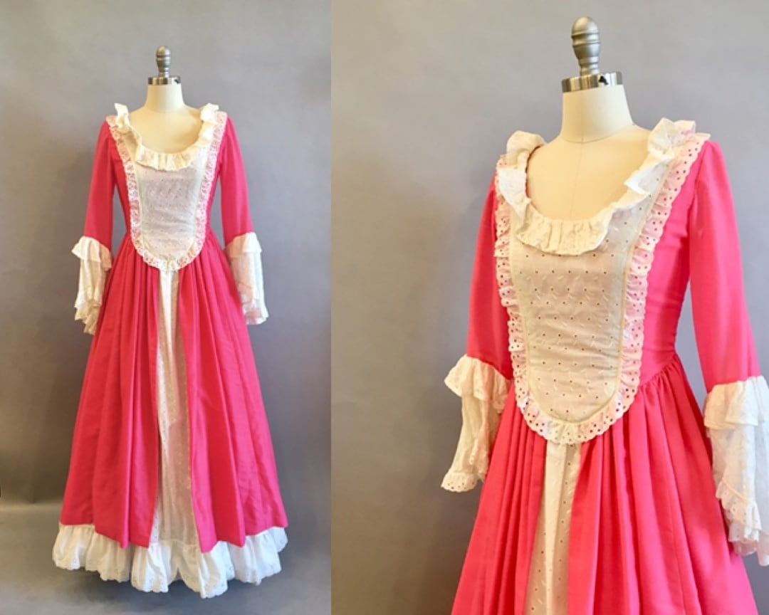 Colonial Dress / Hamilton Costume / Baroque Reproduction Dress Etsy
