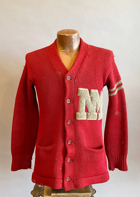 Sweaters  Mens Medium Red Old Varsity Brand University Of