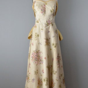 1950s Strapless Ballgown / 50s Strapless Dress / 1950s Formal - Etsy